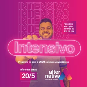 Imagem de capa para o Curso online Intensivo COMPLETO de MATEMÁTICA para VESTIBULARES