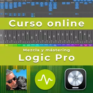 Imagen de portada para Curso online Curso de mezcla y mástering en Logic Pro
