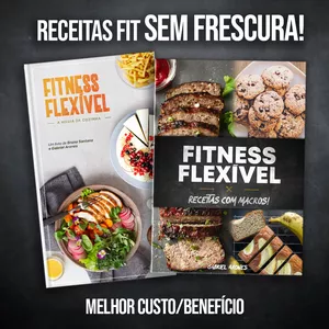 Imagem principal do produto Combo Fitness Flexível: Receitas Deliciosas!