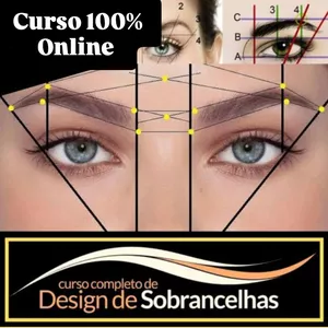 Imagem do curso DESIGN DE SOBRANCELHAS o melhor do DESIGN DE SOBRANCELHAS