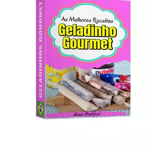 Imagem de capa para o Ebook Geladinho Gourmet