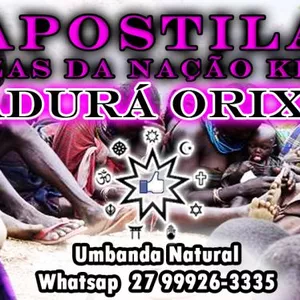 Imagem de capa para o Ebook APOSTILA REZAS DA NAÇÃO KETÚ (ADURÁ ORIXÁ)