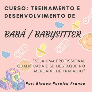 Curso EBOOK CURSO DE BABÁ / BABYSITTER
