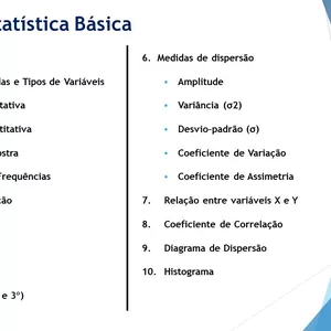 Imagem de capa para o Ebook Curso de Estatística Básica
