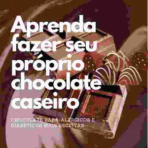 Imagem de capa para o Ebook Aprenda fazer seu próprio chocolate caseiro 