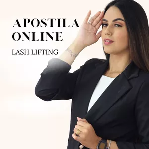 Imagem de capa para o Ebook Apostila Lash Lifting COMPLETA