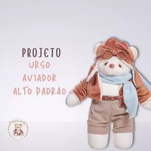 Imagem de capa para o Ebook PROJETO URSO AVIADOR ALTO PADRÃO 