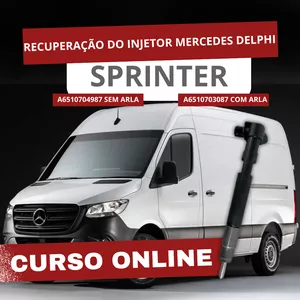 Imagem de capa para o Curso online Curso do Injetor Delphi Mercedes-Benz Sprinter