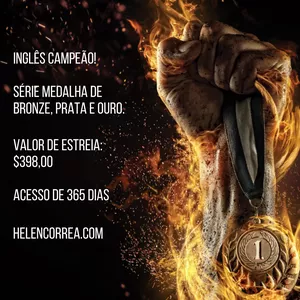 Imagem de capa para o Curso online Medalha de Bronze - Inglês do básico ao pré-intermediário