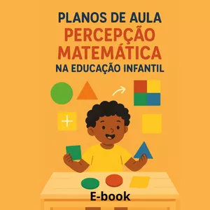 Imagem de capa para o Ebook Percepção Matemática na Educação Infantil