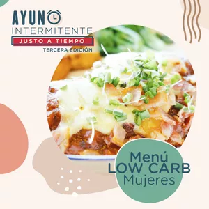 Imagen de portada para Curso online Menú LOW CARB Mujeres