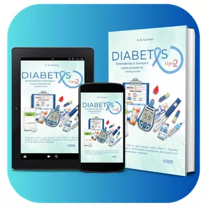 Imagem de capa para o Ebook Diabetes tipo 2 - Entendendo a doença e como preveni-la!