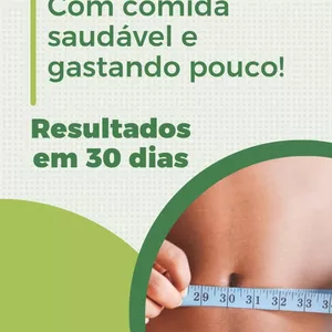 Imagem de capa para o Ebook Emagreça gastando pouco com comida saudável 