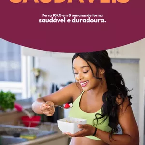 Imagem de capa para o Ebook 100 Refeições Saudáveis Para a Perda de Peso