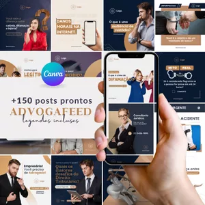 Imagem de capa para o Curso online Pack Advogafeed Premium