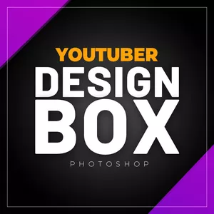 Imagem de capa para o Curso online YouTuber Design Box - Photoshop