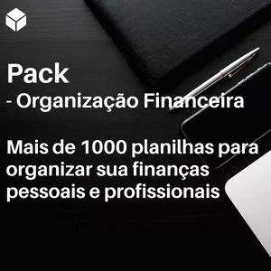 Imagem de capa para o Curso online Pack - Organização Financeira 
