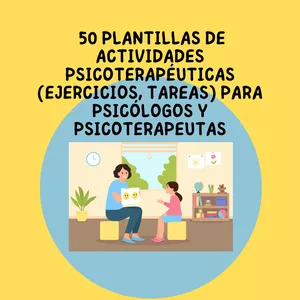 Imagen de portada para Ebook 50 plantillas para tus sesiones de Terapia