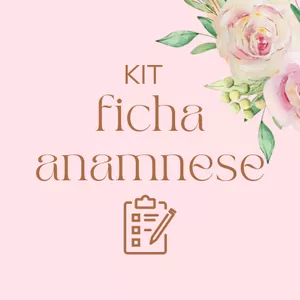 Imagem de capa para o Ebook Kit Ficha de Anamnese