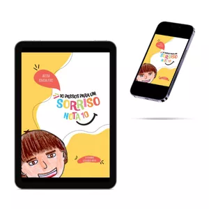 Imagem de capa para o Ebook 10 passos para um Sorriso nota 10