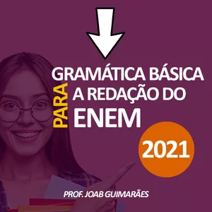 Imagem de capa para o Curso online Gramática Básica para a Redação do Enem