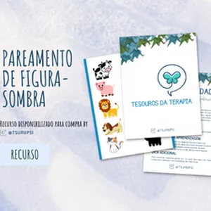 Imagem de capa para o Ebook Atividade Pareamento de Figura- Sombra