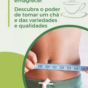 Imagem de capa para o Ebook Dicas de 15 chá para emagrecer 