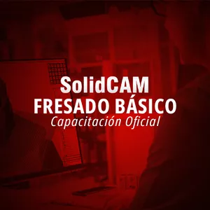 Imagen de portada para Curso online SolidCAM Fresado Básico