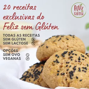 Imagem do curso 20 Receitas exclusivas do Feliz sem Glúten | Videobook versão celular