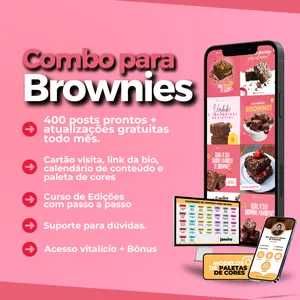 Imagem de Combo para Brownies criado por Isa Pacheco dos Santos na hotmart