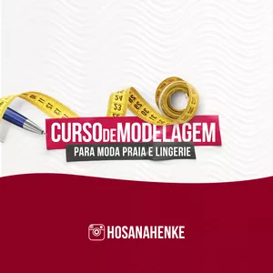 Imagem de capa para o Curso online Modelagem para Moda Praia e Lingerie 