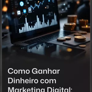 Imagem de capa para o Ebook Marketing Digital - Ganhe dinheiro com a Internet 