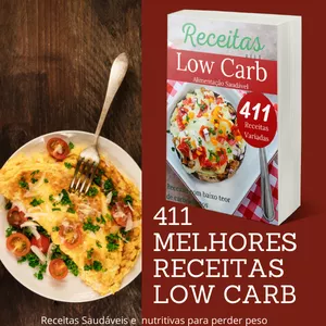 Imagem do curso 411 MELHORES RECEITAS LOW CARB