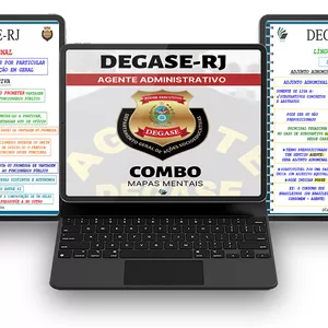 Imagem de capa para o Curso online COMBO DEGASE-RJ: Agente Administrativo 
