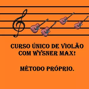 Imagem de Curso ÚNICO de violão "finger style" (PARCELADO) criado por Wysner Max na hotmart