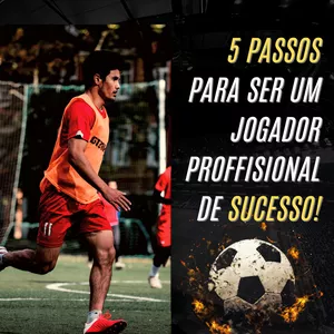 Imagem de capa para o Ebook 5 passos para ser um jogador profissional de sucesso