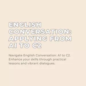 Imagem de capa para o Ebook English Conversation: APPLYING from A1 to C2