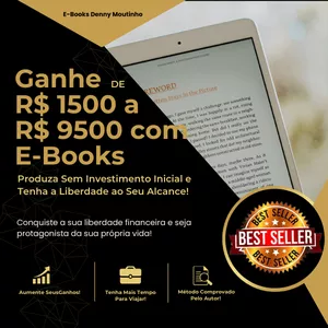 Imagem de capa para o Ebook Ganhe Dinheiro Vendendo E-Books, Sua Liberdade Quando Quiser!