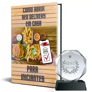 Imagem de capa para o Ebook "Delivery: Guia Completo para Iniciantes - Encontre a Melhor Opção para seu Negócio em Casa"