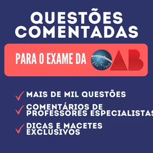 Imagem de capa para o Curso online Questões Comentadas para OAB