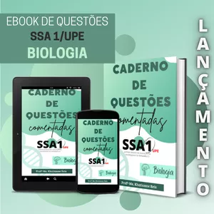 Imagem principal do produto CADERNO DE QUESTÕES COMENTADAS (BIOLOGIA) - SSA1 UPE