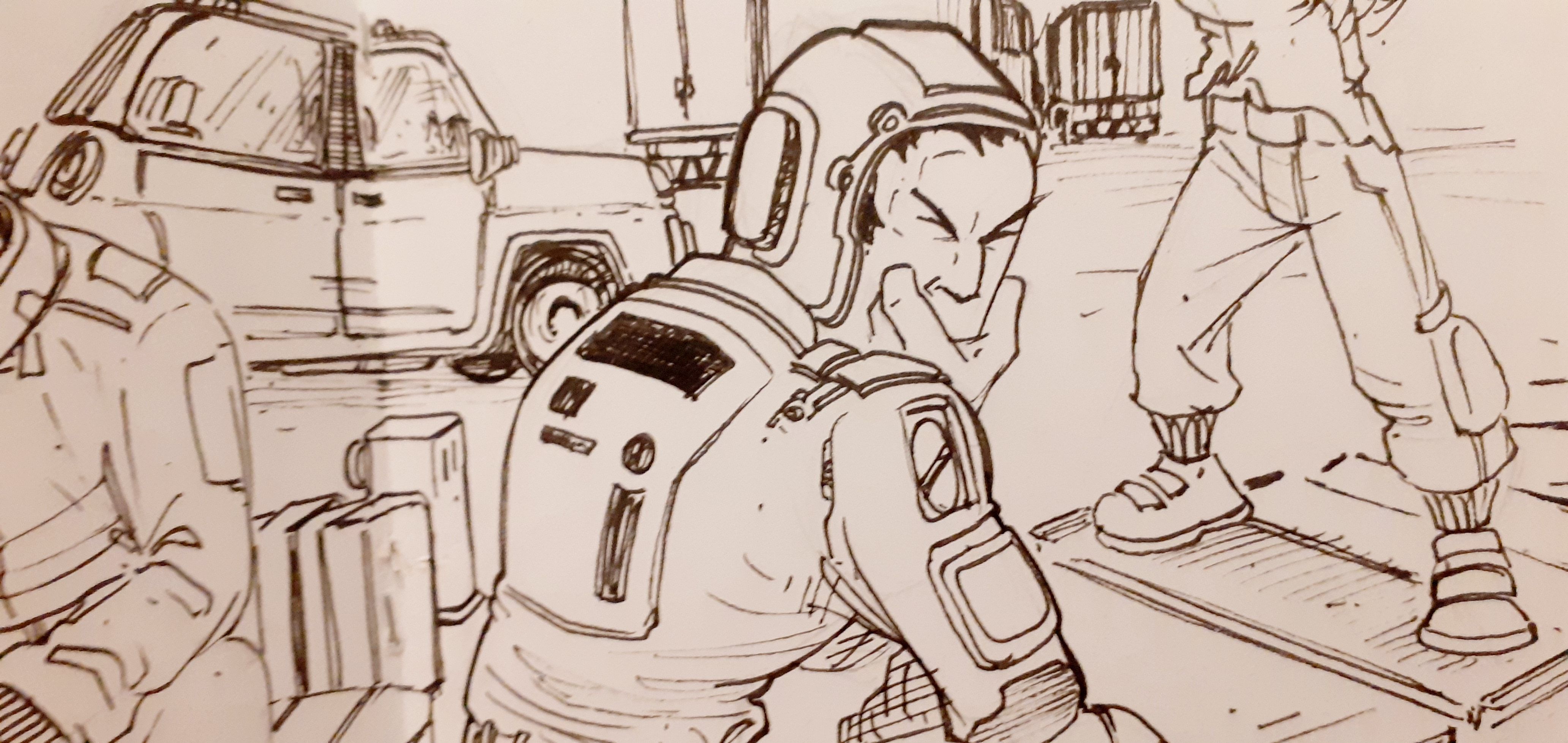 Imagem de Livro de ilustrações Desenho borrado! criado por Joao na hotmart