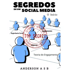 Imagem de capa para o Ebook SEGREDOS DE UM SOCIAL MEDIA - O INÍCIO