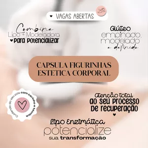 Imagem de capa para o Curso online CAPSULA FIGURINHAS ESTÉTICA CORPORAL