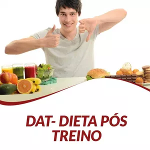 Imagem de capa para o Ebook DAT- DIETA PÓS TREINO