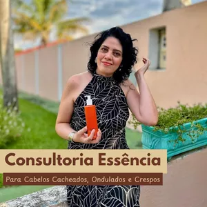 Imagem de capa para o Serviço online Consultoria Essência - Cuidados Práticos e Personalizados para Cabelos com Curvatura