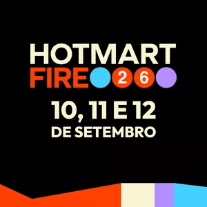 Imagem de capa para o Evento presencial Hotmart FIRE 2026