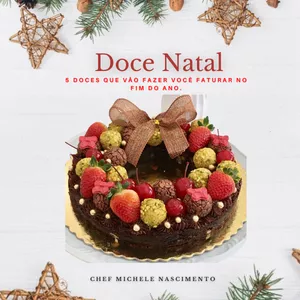Imagem de capa para o Ebook Doce Natal Lucrativo