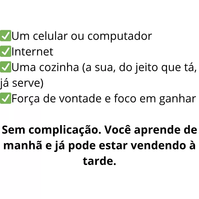 Ganhe R$100 por dia da sua cozinha – Mesmo sem experiencia — imagem 3