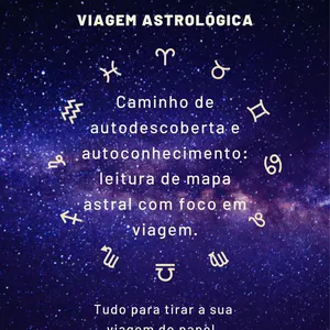Imagem de capa para o Serviço online Viagem astrológica